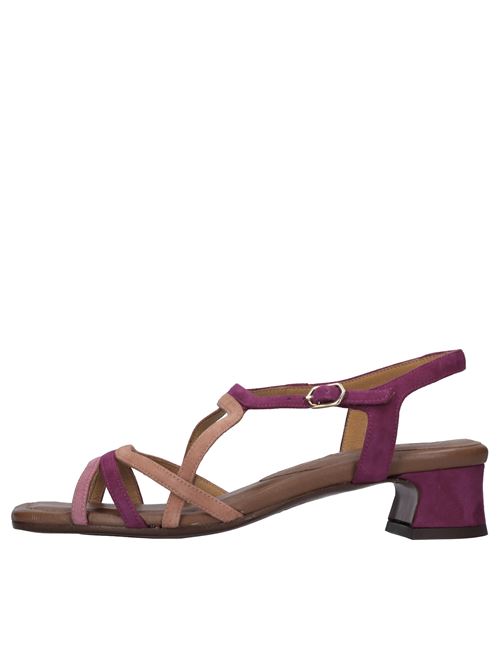 Sandali in camoscio CHIE MIHARA | FEDAN ANTEORCHIDEA-BERRY-ARGILLA-CASTANO